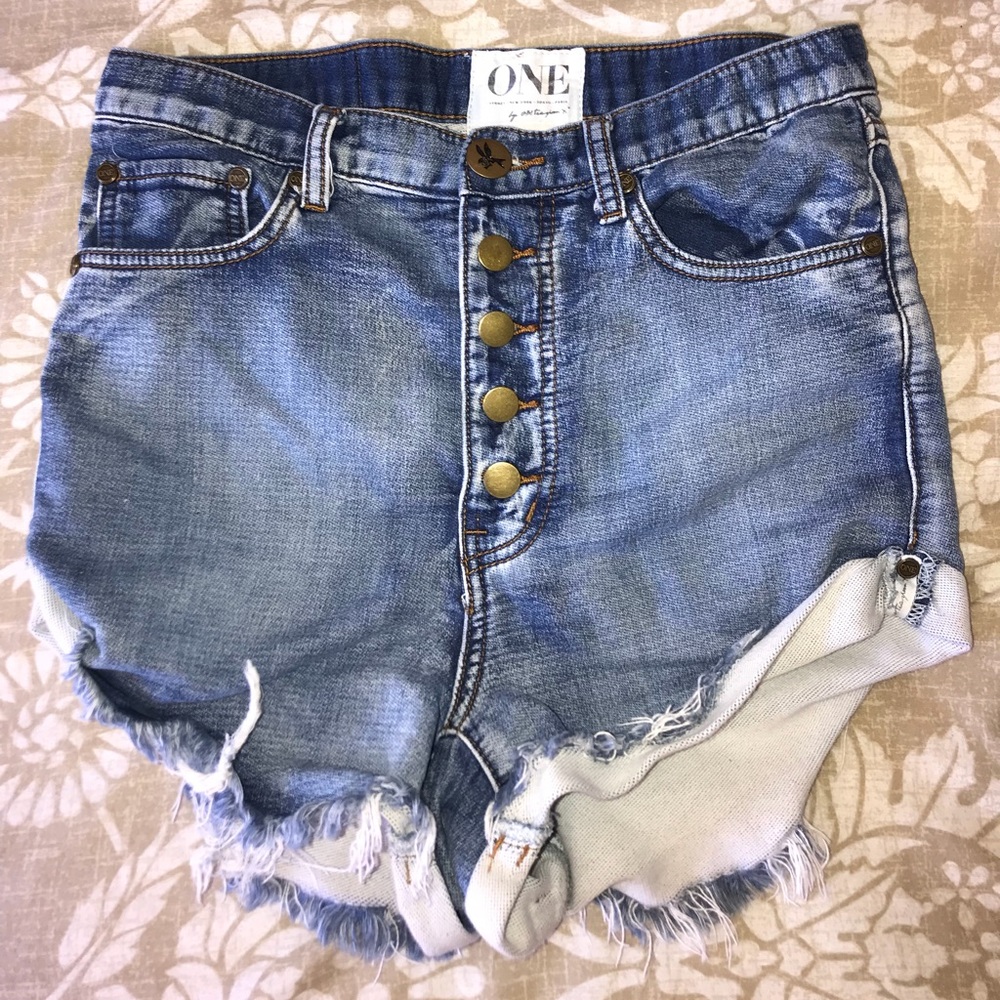 High waisted One Teaspoon shorts